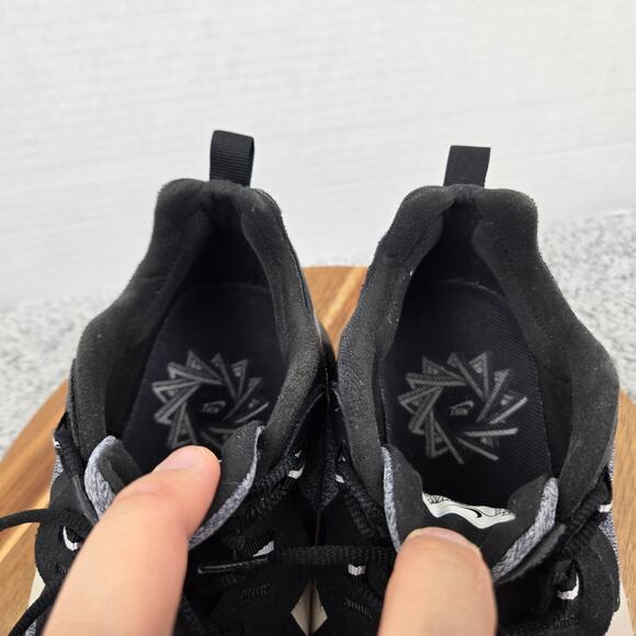 Nike Mens 11 Air Max 270 React Optical Black Vast Grey Daily Sneaker AQ4971-001 - Picture 11 of 12